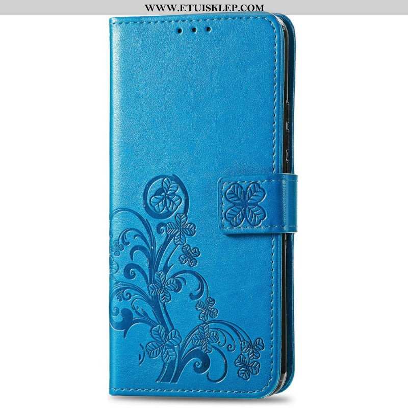 Etui Folio do Samsung Galaxy A54 5G Czterolistna Koniczyna